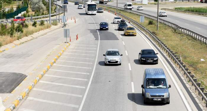 Kırıkkale’de 68 bin 588 trafiğe kayıtlı araç var