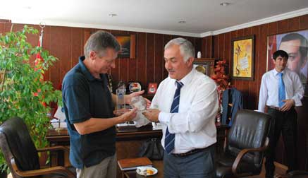 Slovakya'nın Ankara Büyükelçisi'nden Özden'e ziyaret