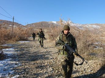 Küpeli Dağı'na operasyonu profesyonel birlikler yapıyor