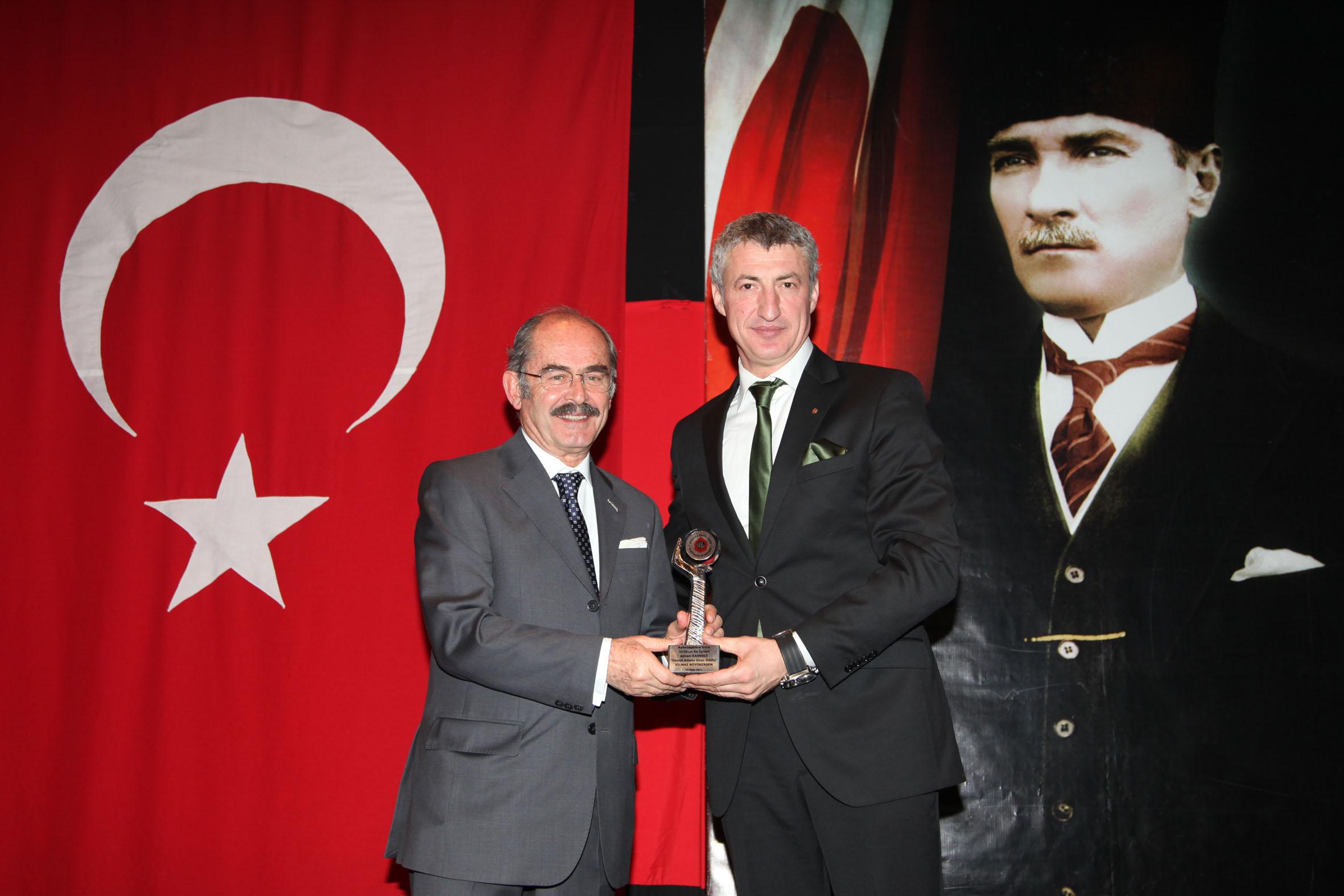 Adnan Kahveci Devlet Adamı Ödülü, Büyükerşen'e verildi