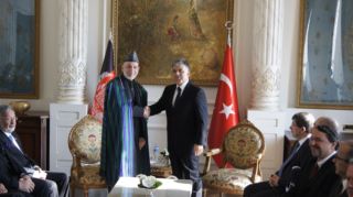 Cumhurbaşkanı Gül, Hamid Karzai ile bir araya geldi