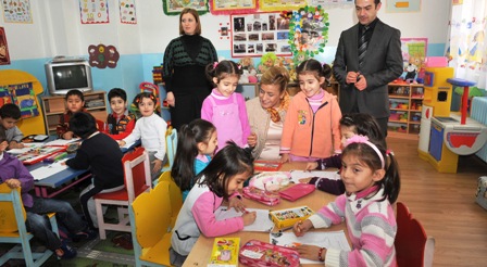 SOS’tan depremzede çocuklara moral ziyareti