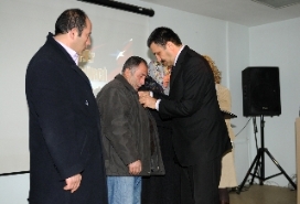 Mamaklı şehidin ailesine Devlet Övünç Madalyası verildi