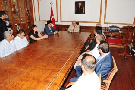 Kırşehir Belediye Meclis üyelerinden Vali Çakacak’a ziyaret
