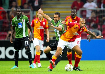 Galatasaray Braga maçı : 0 - 2