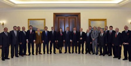 Cumhurbaşkanı Gül, Kayseri heyetini kabul etti