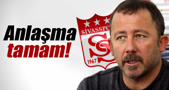 Sivasspor’un yeni teknik direktörü Sergen Yalçın