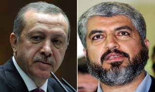 Erdoğan, Hamas lideri Meşal'le görüştü