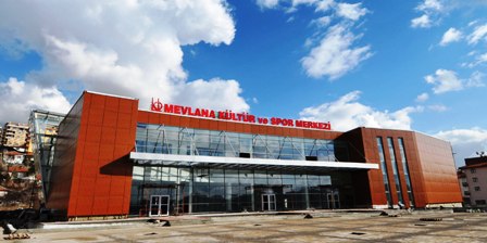Mevlana Kültür Kongre ve Spor Merkezi kapılarını açmaya hazırlanıyor