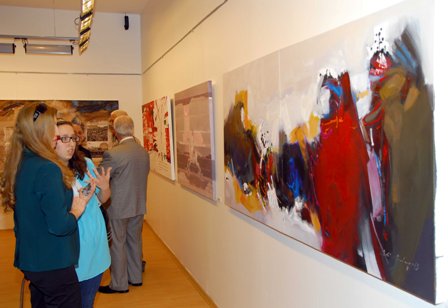 8 ülkeden 23 ressamın katıldığı sergi Gaziantep’te açıldı