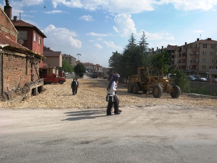 Askerlik şubesinin yıkılmasıyla 50 yıldır kapalı olan sokaklar açıldı