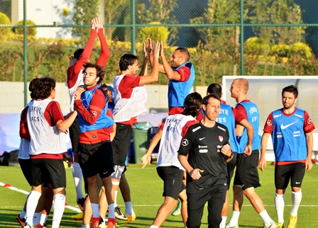 A Milli Takım, Andorra maçı hazırlıklarına başladı