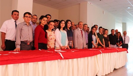 Amasya Üniversitesi’nde 32 aday memur yemin etti