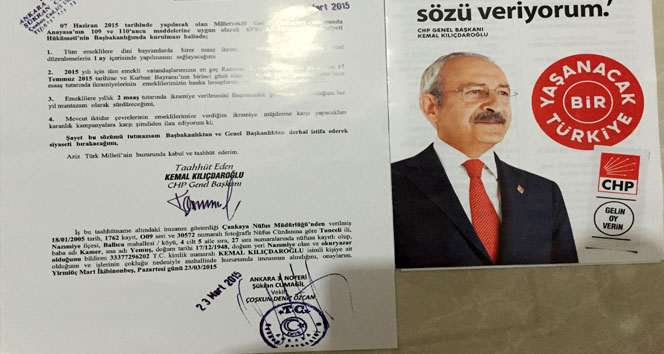 Kılıçdaroğlu'ndan evlere noter onaylı seçim vaadi