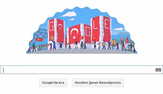 Google’dan Cumhuriyet Bayramı jesti