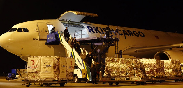 Filipinlere 65 ton yardım