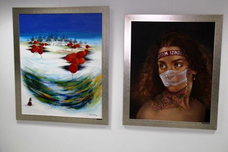 Birleşmiş Ressamlar'dan Gezi'li tablolar‏