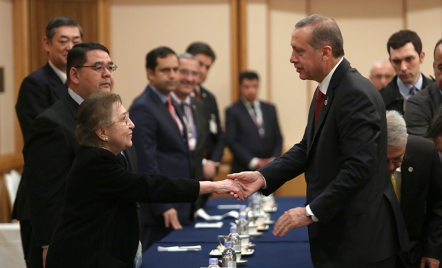 Başbakan Erdoğan'dan Japonya'da anlamlı buluşma