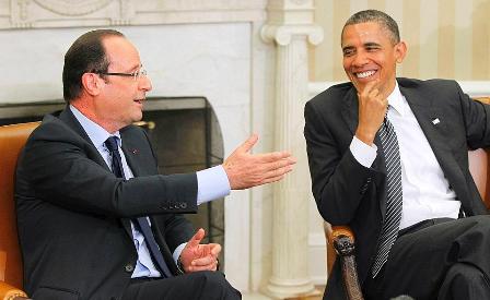 Hollande'ın Obama'yı 40 dakika beklemesi Fransız basınında