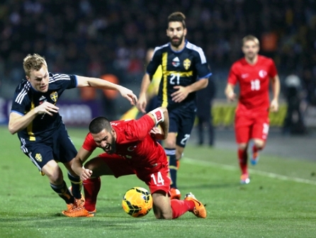 Türkiye, özel maçta İsveç'i 2-1'le geçti