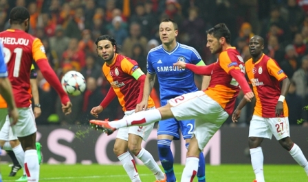 Galatasaray'ı 1-1'in rövanşında 2-0'la geçen Chelsea çeyrek finalde