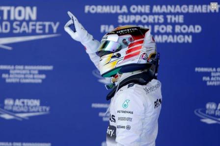 İspanya GP'de de pole'ün adı Hamilton oldu