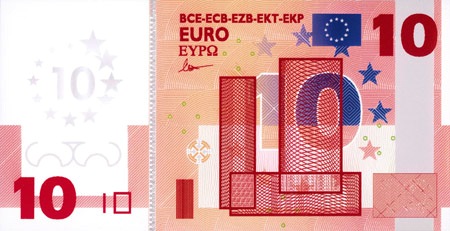 Yeni 10 Euro'luk banknot için hazırlıklar başladı