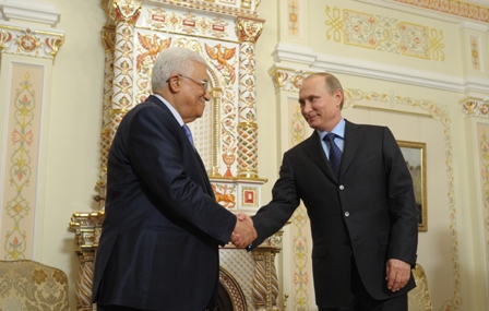 Putin, Abbas’la görüştü, Ortadoğu barış sürecinin başlamasını istedi