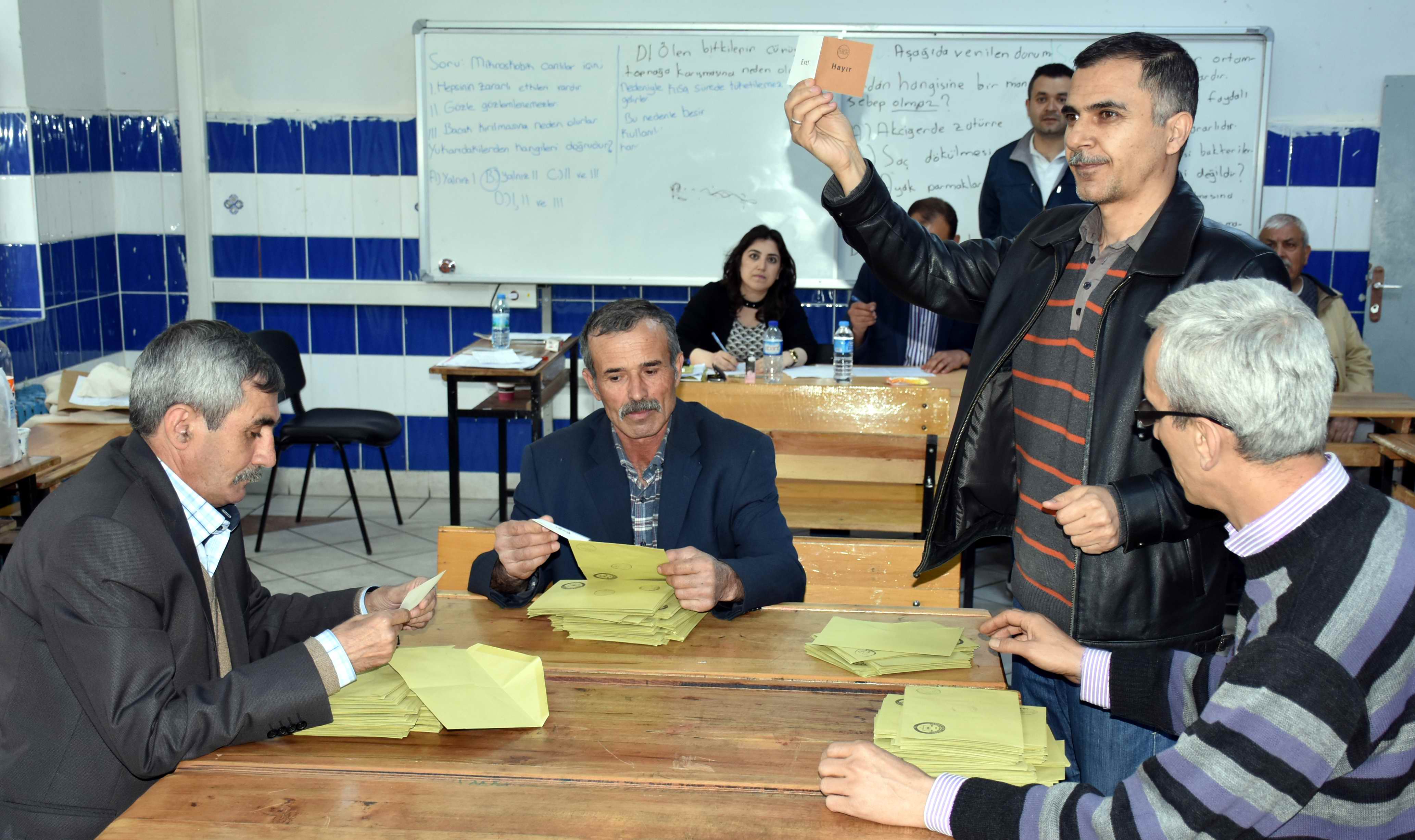 Kırıkkale yüzde 62,4 ile evet dedi