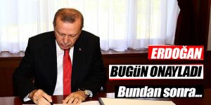 Cumhurbaşkanı Erdoğan İsrail anlaşmasını onayladı