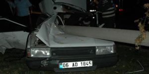 Yenimahalle’de trafik kazası: 3 yaralı