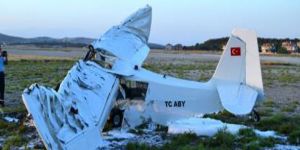 Balıkesir'de eğitim uçağı düştü: 2 kişi öldü