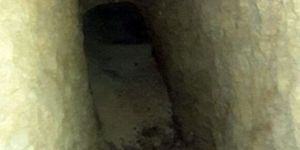 Metro çalışmasında kuyumcuya çıkan 7 metrelik tünel bulundu
