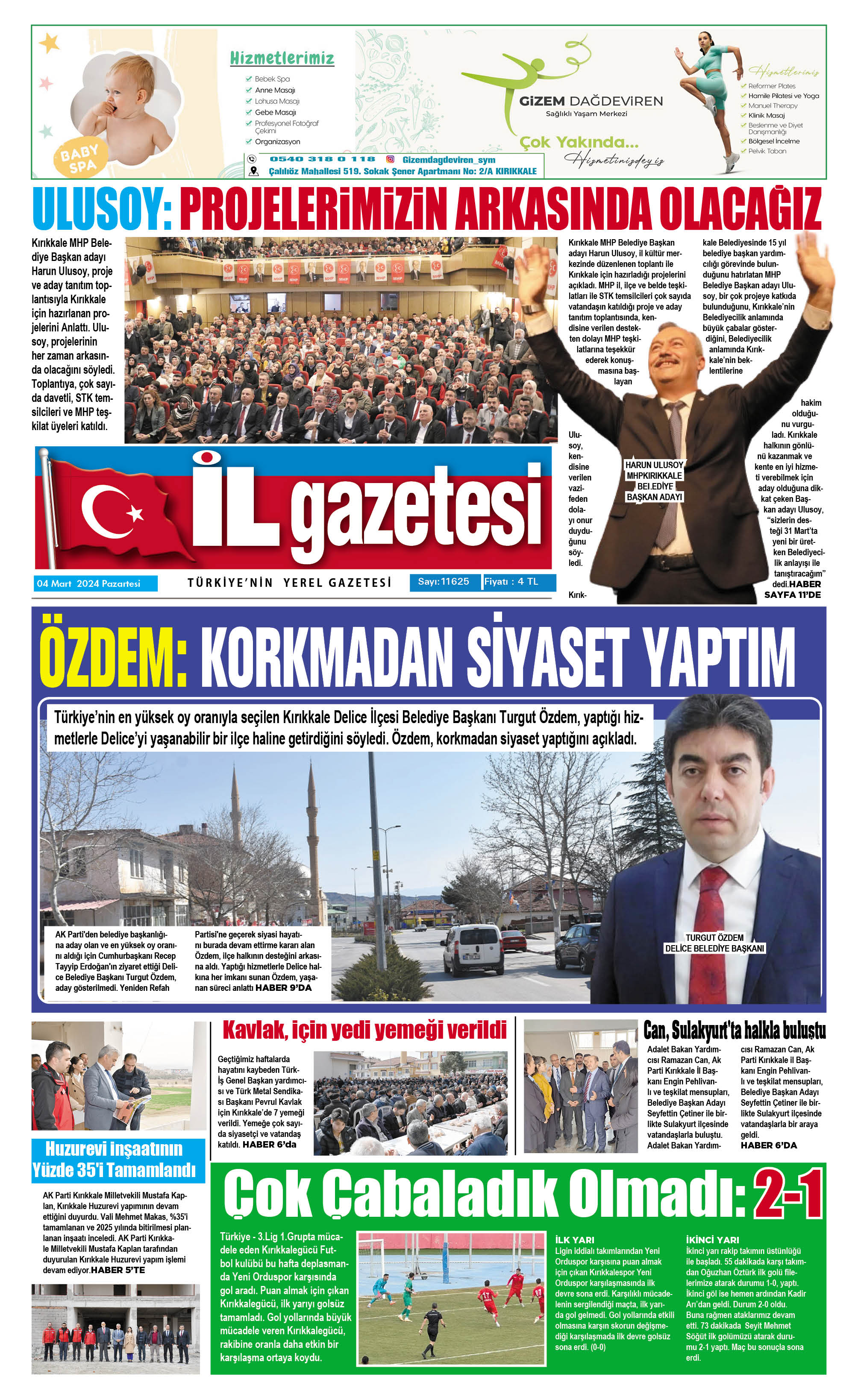 1. Sayfa