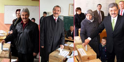 Kim nerede oy kullandı