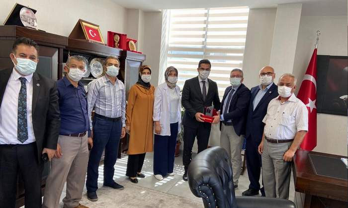 Ağırtaş’a hayırlı olsun ziyareti