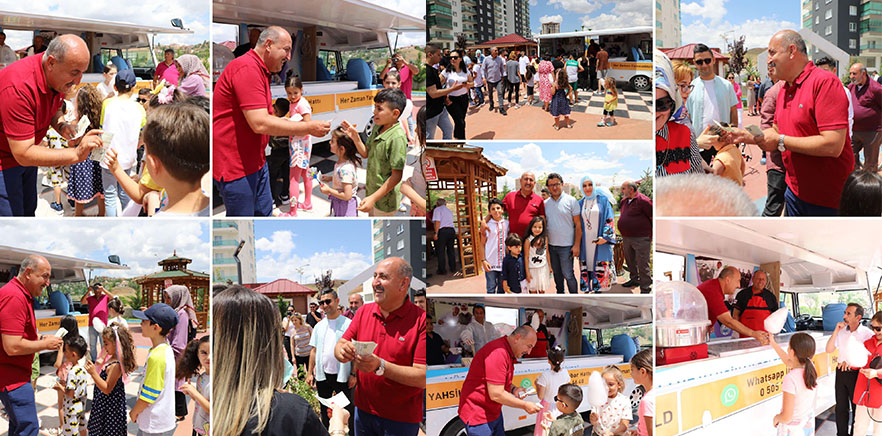 YAHŞİHAN BELEDİYESİ ÇOCUKLAR İLE BULUŞTU