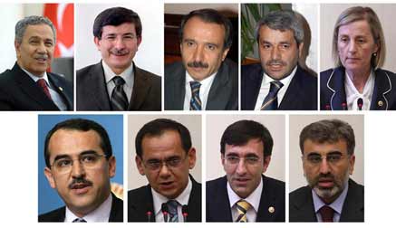 Kabine'nin Yeni İsimleri
