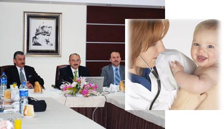 Aile hekimliği için düğmeye basıldı.