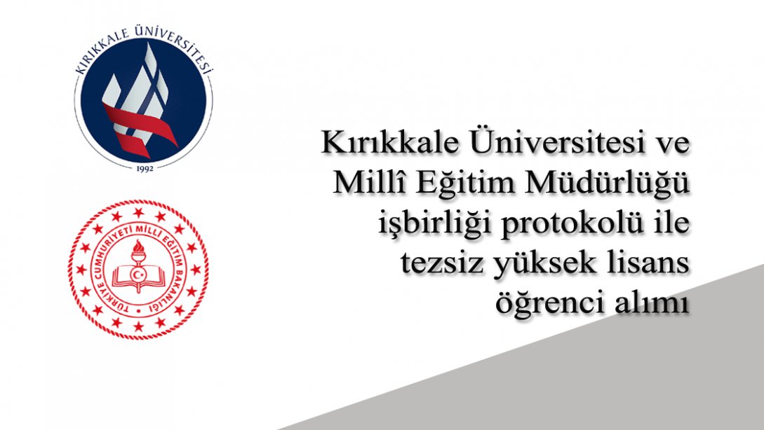 YÜKSEK LİSANS BAŞVURULARI BAŞLIYOR
