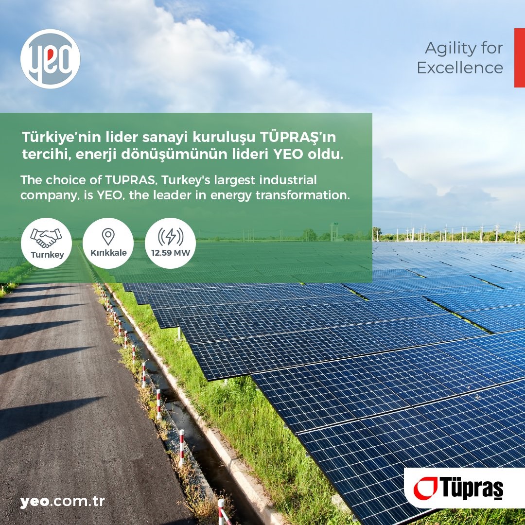 TÜPRAŞIN TERCİHİ YEO OLDU