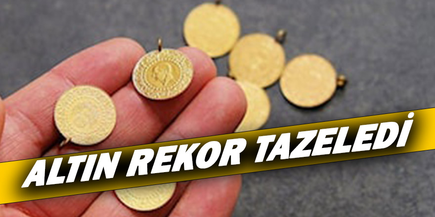 Altın rekor tazeledi
