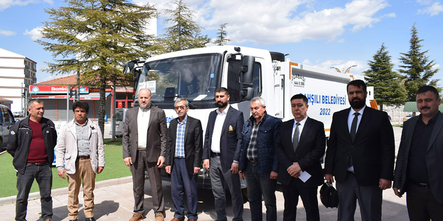 BAHŞILI'DA YENİ ARAÇ HİZMETE HAZIR