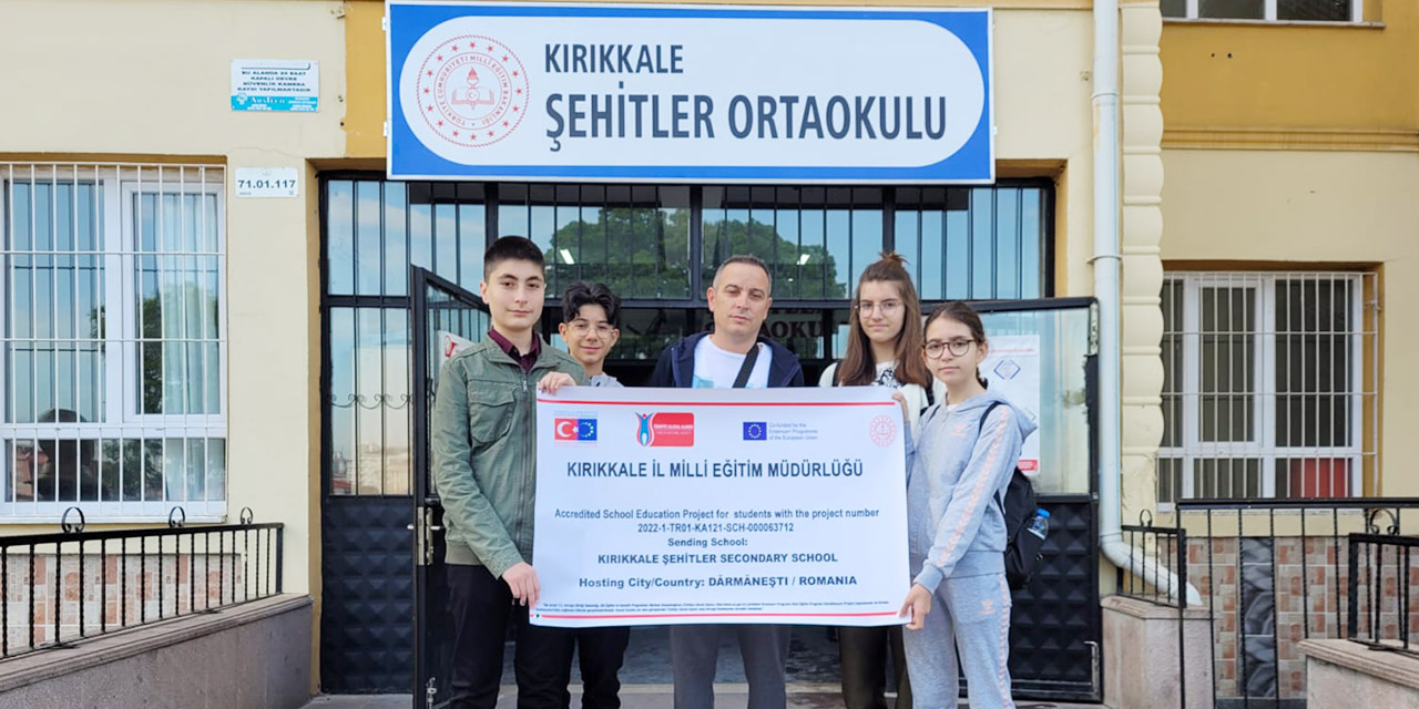 Kırıkkaleli öğrenciler Romanya'da proje yapacaklar