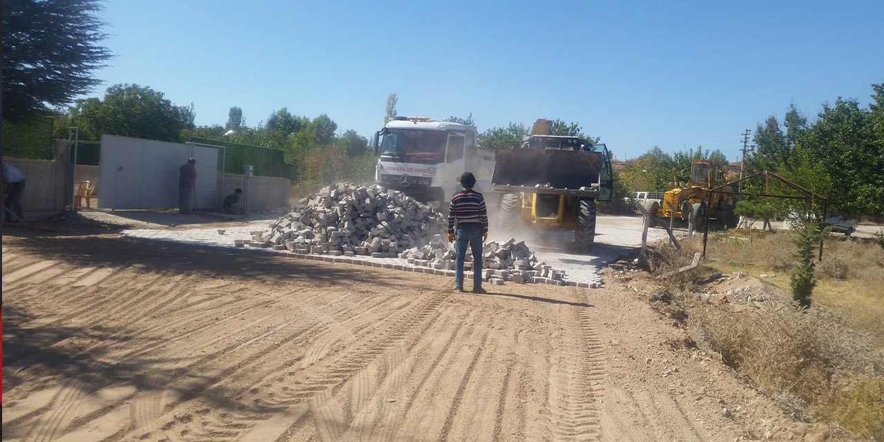 Karaahmetli toz topraktan kurtuluyor