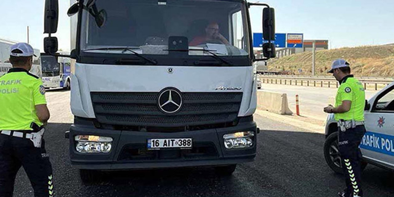 Ulaşımda 43 ilin geçiş güzergahı Kırıkkale'de denetlendi