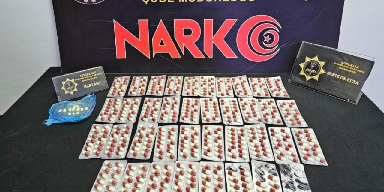 Kırıkkale'de narkotik polisinin başarılı operasyonu