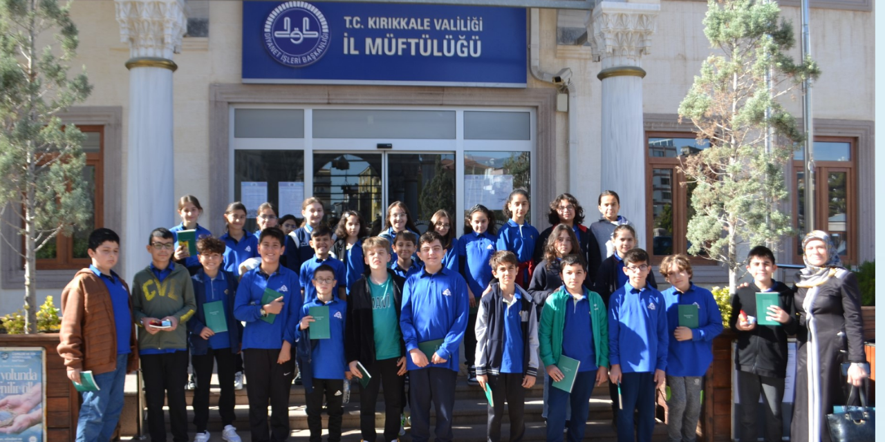 Kırıkkale Final okulları öğrencilerinden ziyaret