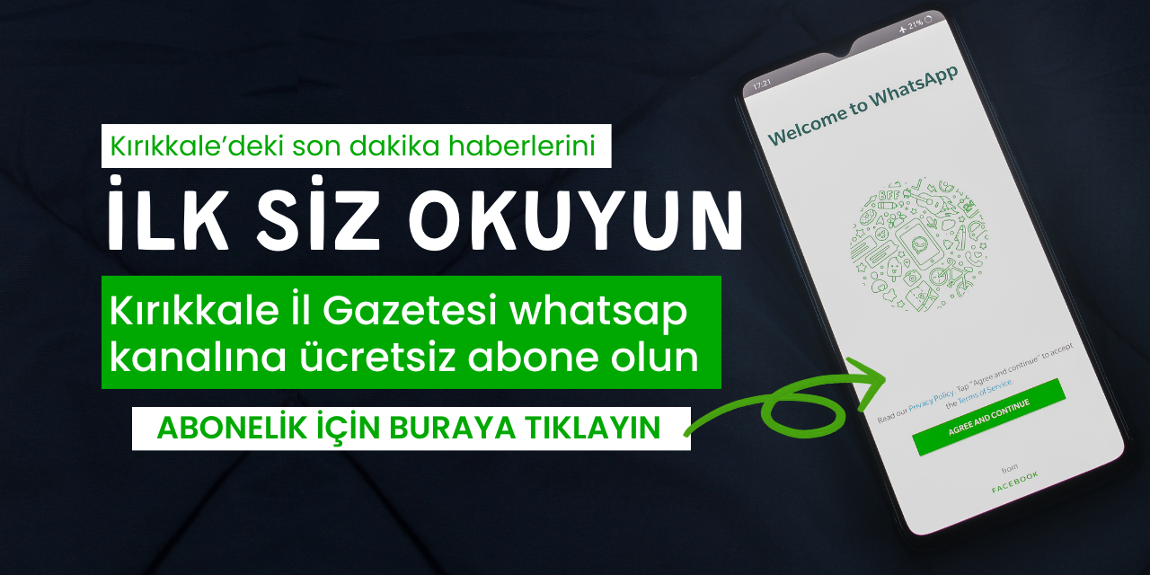 Kırıkkale İl Gazetesi WhatsAp İhbar hattı