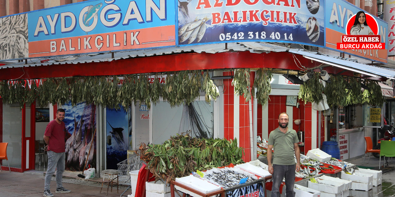 Kırıkkale'de sıcak hava balık tezgahını vurdu